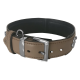 Deri Doğal Taşlı Köpek Boyun Tasması 28-33 cm X-Small Taba Deri Doğal Taşlı Köpek Boyun Tasması 28-33 cm X-Small Taba