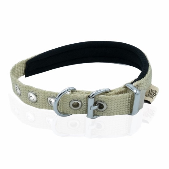 Softlu Köpek Boyun Tasması 1,5 cm x 30 cm Haki Softlu Köpek Boyun Tasması 1,5 cm x 30 cm Haki