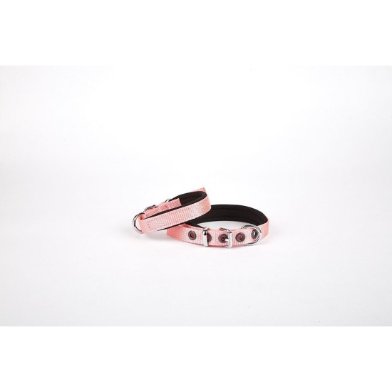 Softlu Köpek Boyun Tasması 1,5 cm x 30 cm Pembe Softlu Köpek Boyun Tasması 1,5 cm x 30 cm Pembe