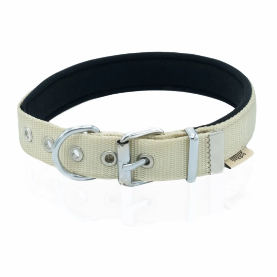 Softlu Dokuma Köpek Tasması 2,5 cm x 42-50 cm Haki Softlu Dokuma Köpek Tasması 2,5 cm x 42-50 cm Haki
