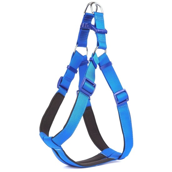 Köpek Bel Tasması 3cm-75 x 85 cm 3X-Large Mavi Köpek Bel Tasması 3cm-75 x 85 cm 3X-Large Mavi