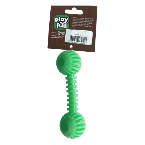Sağlam Plastik Dental Dumbel Köpek Oyuncağı 12 x 3,5 cm Yeşil Sağlam Plastik Dental Dumbel Köpek Oyuncağı 12 x 3,5 cm Yeşil