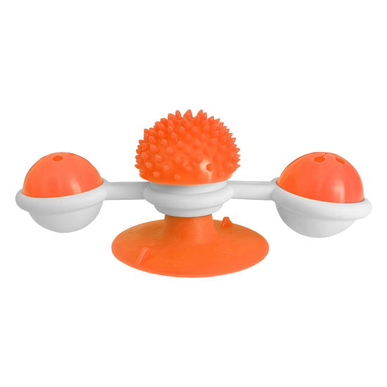 Vantuzlu Fırıldak Toplu Dönen Kedi Oyuncağı 8 cm-18 cm Tcu Vantuzlu Fırıldak Toplu Dönen Kedi Oyuncağı 8 cm-18 cm Tcu