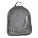 Kalpli Patili Astronot Şeffaf Taşıma Sırt Çantası Gri 24x32x42 cm Kalpli Patili Astronot Şeffaf Taşıma Sırt Çantası Gri 24x32x42 cm