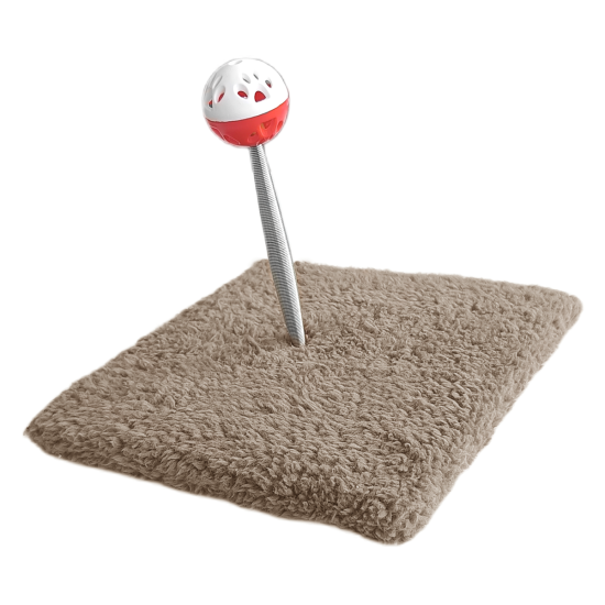 Yaylı Toplu Hacıyatmaz Kedi Aktivite Oyuncağı 16-20 cm Taba Yaylı Toplu Hacıyatmaz Kedi Aktivite Oyuncağı 16-20 cm Taba