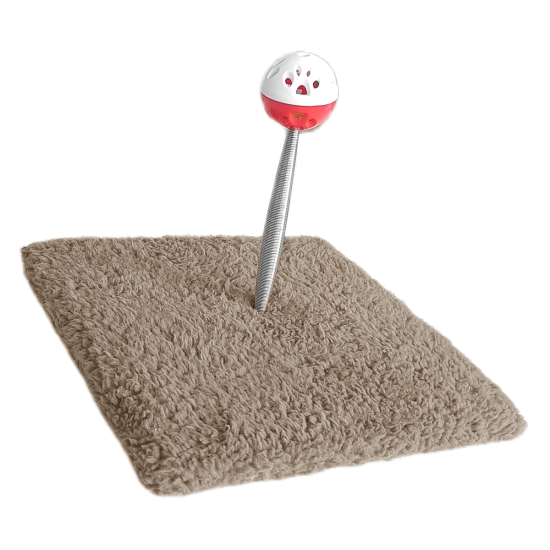 Yaylı Toplu Hacıyatmaz Kedi Aktivite Oyuncağı 16-20 cm Taba Yaylı Toplu Hacıyatmaz Kedi Aktivite Oyuncağı 16-20 cm Taba