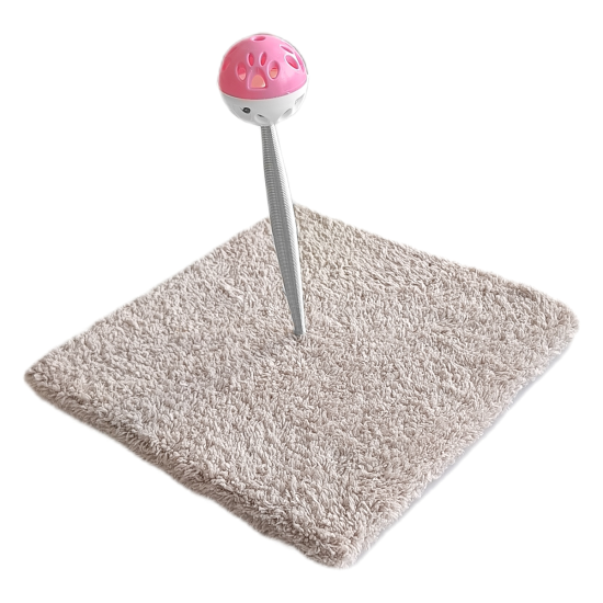 Yaylı Toplu Hacıyatmaz Kedi Aktivite Oyuncağı 16-20 cm Bej Yaylı Toplu Hacıyatmaz Kedi Aktivite Oyuncağı 16-20 cm Bej