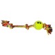 Tenis Toplu Uzun Düğümlü Köpek Diş İpi 7-40 cm Sarı Tenis Toplu Uzun Düğümlü Köpek Diş İpi 7-40 cm Sarı