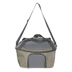 Fileli Kedi Köpek Taşıma Çantası 32-35-43 cm Large Taba