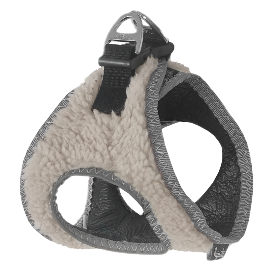 Üç Kilitli Kürklü Kedi Köpek Göğüs Tasması 20-24 cm XXX-Small Krem Üç Kilitli Kürklü Kedi Köpek Göğüs Tasması 20-24 cm XXX-Small Krem