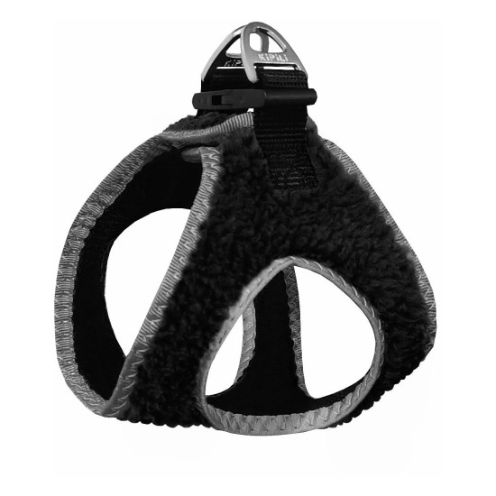 Üç Kilitli Kürklü Kedi Köpek Göğüs Tasması 20-24 cm XXX-Small Siyah Üç Kilitli Kürklü Kedi Köpek Göğüs Tasması 20-24 cm XXX-Small Siyah