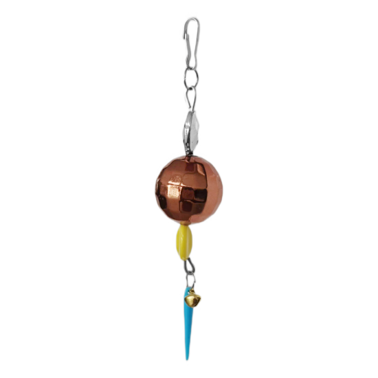 Çanlı Disko Toplu Kuş Oyuncağı 3 cm-14 cm Çanlı Disko Toplu Kuş Oyuncağı 3 cm-14 cm