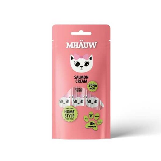 Mhauw Somonlu Kedi Ödül sı 4x15 Gr Mhauw Somonlu Kedi Ödül sı 4x15 Gr