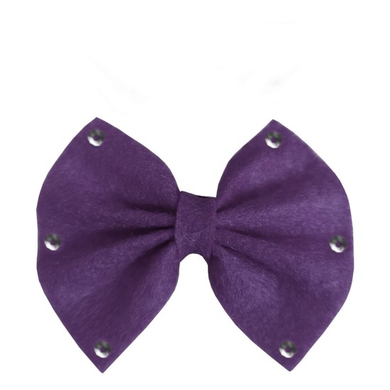 Pullu Keçe Kedi Köpek Tokası Mor 4.5-5.5 cm ( 2 Adet ) Pullu Keçe Kedi Köpek Tokası Mor 4.5-5.5 cm ( 2 Adet )