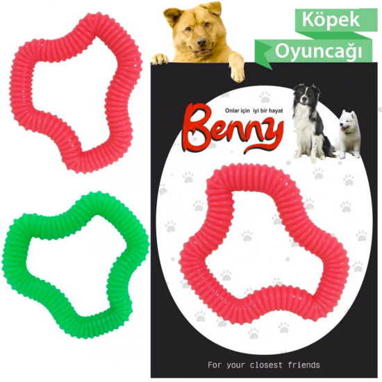 Benny Köpek Oyuncağı Sert 11 x 10 cm Kırmızı Benny Köpek Oyuncağı Sert 11 x 10 cm Kırmızı