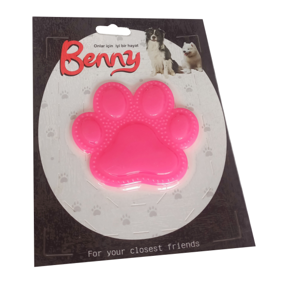 Benny Köpek Oyuncağı Pati 9,5 x 9 cm Pembe Benny Köpek Oyuncağı Pati 9,5 x 9 cm Pembe