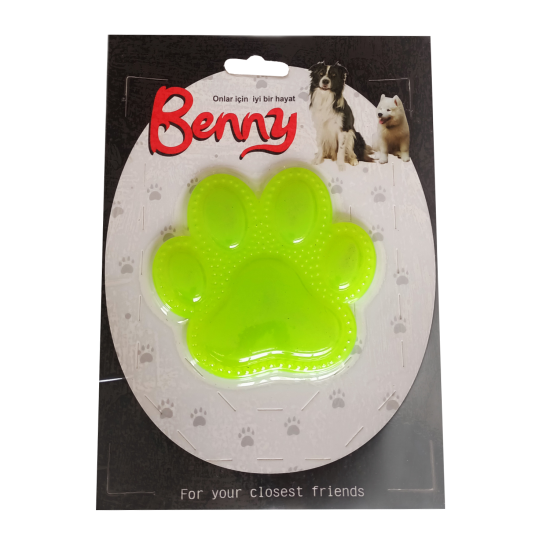 Benny Köpek Oyuncağı Pati 9,5 x 9 cm Sarı Benny Köpek Oyuncağı Pati 9,5 x 9 cm Sarı