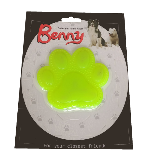 Benny Köpek Oyuncağı Pati 9,5 x 9 cm Sarı Benny Köpek Oyuncağı Pati 9,5 x 9 cm Sarı