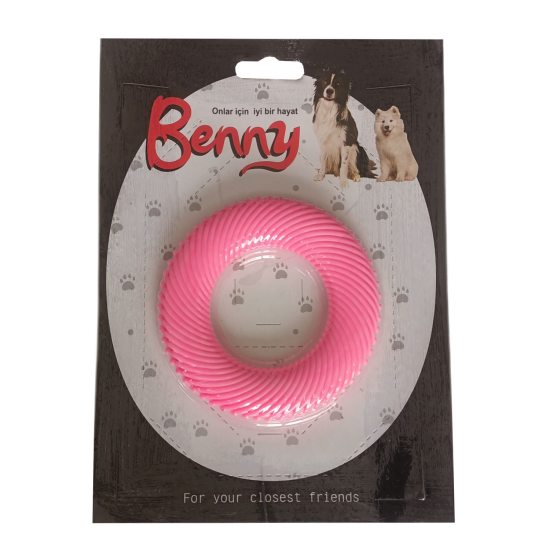 Benny Köpek Oyuncağı Yuvarlak 9,5 cm Pembe Benny Köpek Oyuncağı Yuvarlak 9,5 cm Pembe