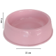 Kedi Köpek Plastik Ve Su Kabı 20 cm - 200 ml Pembe Kedi Köpek Plastik Ve Su Kabı 20 cm - 200 ml Pembe