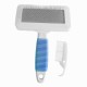 Temizleme Aparatlı Kedi Köpek Tarağı 7 cm-14 cm Small Mavi Temizleme Aparatlı Kedi Köpek Tarağı 7 cm-14 cm Small Mavi