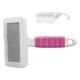 Temizleme Aparatlı Kedi Köpek Tarağı 7 cm-14 cm Small Pembe Temizleme Aparatlı Kedi Köpek Tarağı 7 cm-14 cm Small Pembe