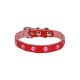 Taşlı Kedi ve Yavru Köpek Tasması 1*23 cm Kırmızı Medium Taşlı Kedi ve Yavru Köpek Tasması 1*23 cm Kırmızı Medium