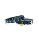Taşlı Kedi ve Yavru Köpek Tasması 1*23 cm Mavi Medium Taşlı Kedi ve Yavru Köpek Tasması 1*23 cm Mavi Medium