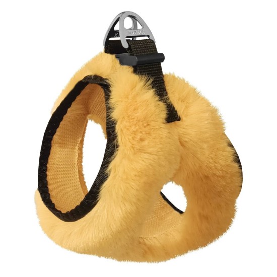 Üç Kilitli Peluş Kedi Köpek Göğüs Tasması 20-24 cm XXX-Small Sarı Üç Kilitli Peluş Kedi Köpek Göğüs Tasması 20-24 cm XXX-Small Sarı