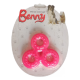 Benny Köpek Oyuncağı Üçlü H 9 x 9 cm Pembe Benny Köpek Oyuncağı Üçlü H 9 x 9 cm Pembe