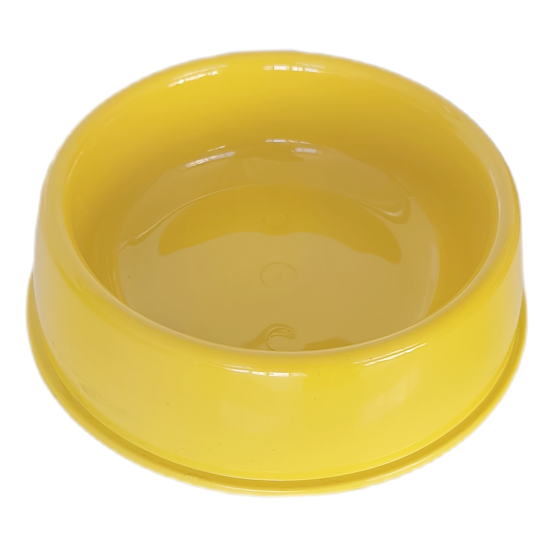 Kedi Köpek Plastik Ve Su Kabı 20 cm - 200 ml Sarı Kedi Köpek Plastik Ve Su Kabı 20 cm - 200 ml Sarı