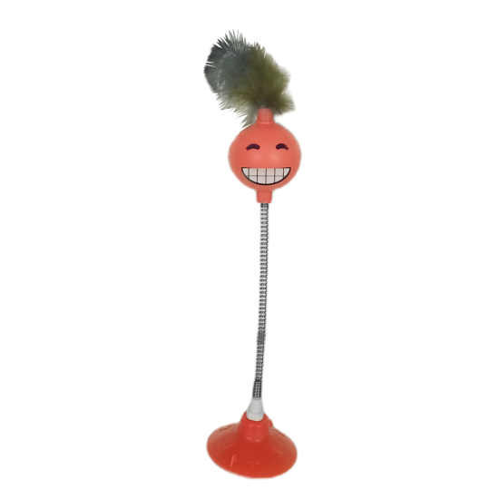 Yaylı Vantuzlu Hacıyatmaz Kedi Oyuncağı 30 cm Tcu Yaylı Vantuzlu Hacıyatmaz Kedi Oyuncağı 30 cm Tcu