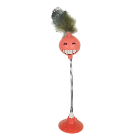 Yaylı Vantuzlu Hacıyatmaz Kedi Oyuncağı 30 cm Tcu Yaylı Vantuzlu Hacıyatmaz Kedi Oyuncağı 30 cm Tcu