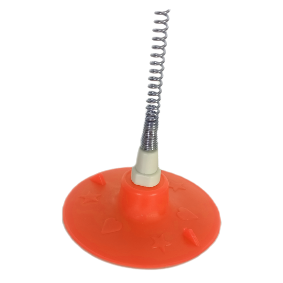Yaylı Vantuzlu Hacıyatmaz Kedi Oyuncağı 30 cm Tcu Yaylı Vantuzlu Hacıyatmaz Kedi Oyuncağı 30 cm Tcu