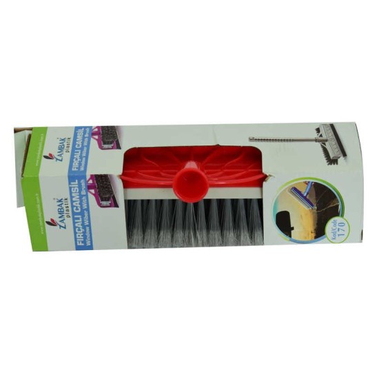 Plastik Fırçalı Saplı Camsil Set Karışık Renk Kod-170 Plastik Fırçalı Saplı Camsil Set Karışık Renk Kod-170