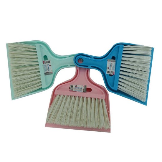 Plastik Küçük Fırçalı Faraş Karışık Renk ZP-134 Plastik Küçük Fırçalı Faraş Karışık Renk ZP-134