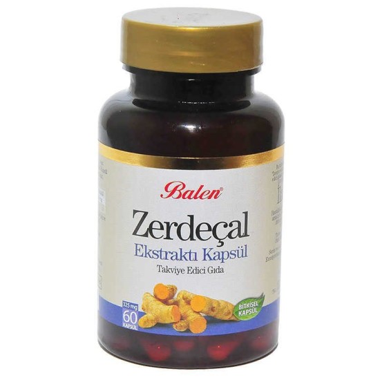 Zerdeçal Ekstraktı 60 Kapsül Zerdeçal Ekstraktı 60 Kapsül