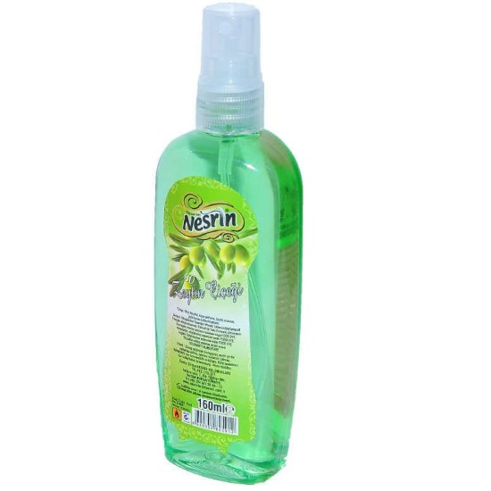 Zeytin Çiçeği Kolonyası 60 Derece Pet Şişe Sprey 160 ML Zeytin Çiçeği Kolonyası 60 Derece Pet Şişe Sprey 160 ML
