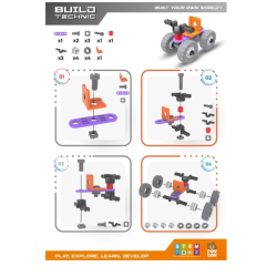 Sök Tak 21 Parça ATV Build Technic - 4100101-2-21 (Lisinya)