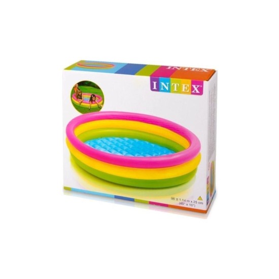Intex Şişirilebilir Zeminli 3 Boğumlu Sunset Havuz - 57412 v (Lisinya) Intex Şişirilebilir Zeminli 3 Boğumlu Sunset Havuz - 57412 v (Lisinya)