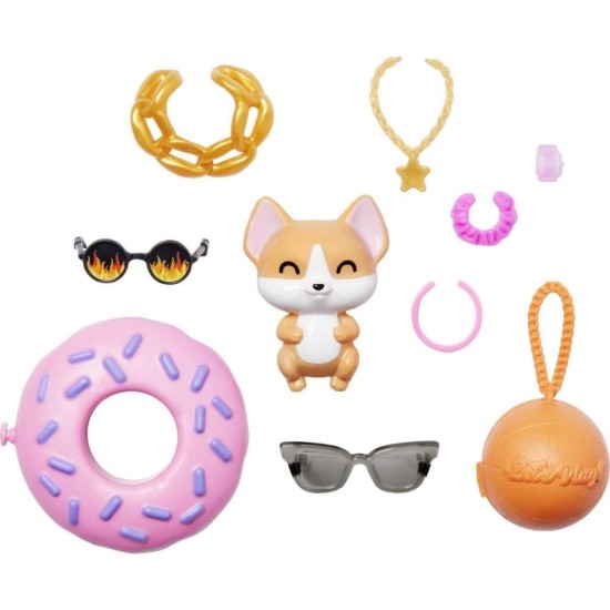Barbie Extra - Ekose Ceketli Basketbol Formalı Bebek, Corgi Cinsi Köpek No:13 - GRN27-HDJ46 (Lisinya) Barbie Extra - Ekose Ceketli Basketbol Formalı Bebek, Corgi Cinsi Köpek No:13 - GRN27-HDJ46 (Lisinya)