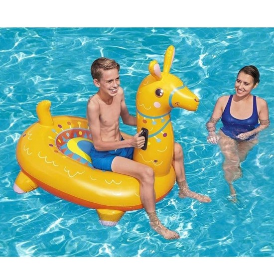Bestway Tutunmalı Lama Binici 129x110 Cm - 41434 (Lisinya) Bestway Tutunmalı Lama Binici 129x110 Cm - 41434 (Lisinya)