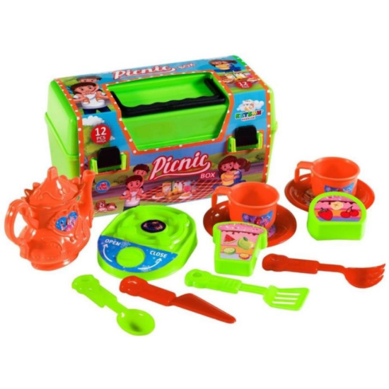 Çantalı Piknik Seti 12 Parça - KS-850 (Lisinya) Çantalı Piknik Seti 12 Parça - KS-850 (Lisinya)