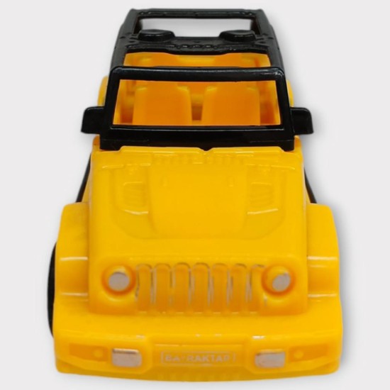 Çek Bırak Arabalar 10 Cm - Sarı Jeep (Lisinya) Çek Bırak Arabalar 10 Cm - Sarı Jeep (Lisinya)