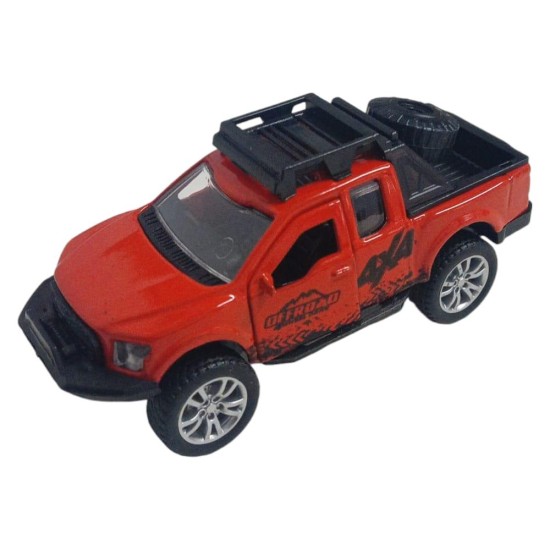 Çek Bırak Metal Arazi Aracı 13 cm - Kırmızı (Lisinya) Çek Bırak Metal Arazi Aracı 13 cm - Kırmızı (Lisinya)