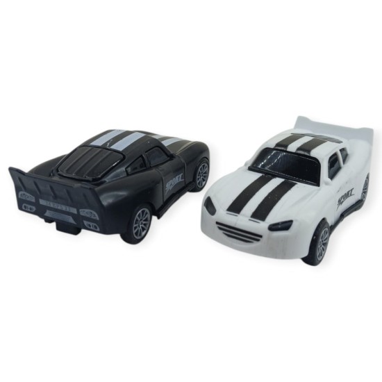 Çek Bırak Nascar Arabası 10.5 Cm - BP-035-SİYAH/BEYAZ (Lisinya) Çek Bırak Nascar Arabası 10.5 Cm - BP-035-SİYAH/BEYAZ (Lisinya)