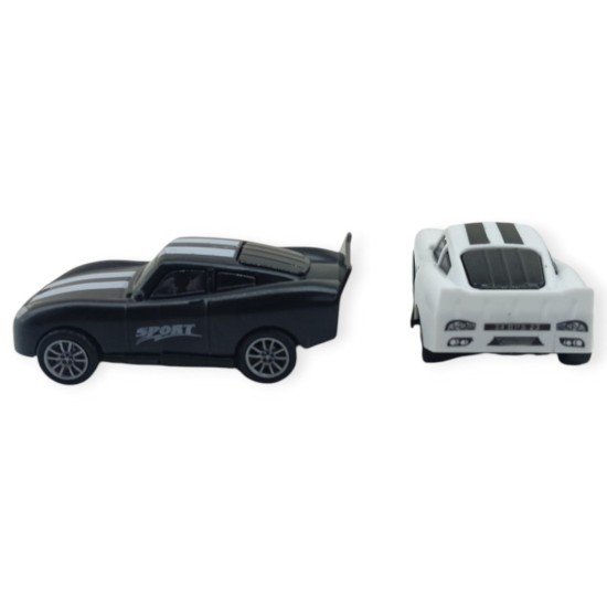 Çek Bırak Nascar Arabası 10.5 Cm - BP-035-SİYAH/BEYAZ (Lisinya) Çek Bırak Nascar Arabası 10.5 Cm - BP-035-SİYAH/BEYAZ (Lisinya)