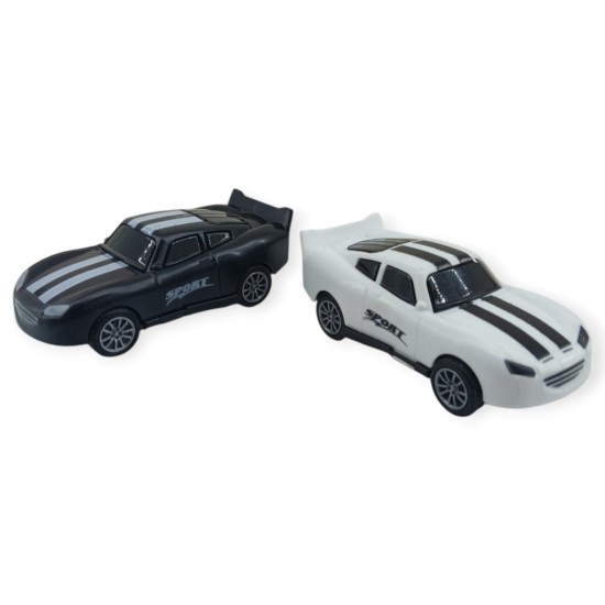 Çek Bırak Nascar Arabası 10.5 Cm - BP-035-SİYAH/BEYAZ (Lisinya) Çek Bırak Nascar Arabası 10.5 Cm - BP-035-SİYAH/BEYAZ (Lisinya)