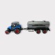 Çek Bırak Römorklu Traktör 25Cm - Mavi Su Tankı (Lisinya) Çek Bırak Römorklu Traktör 25Cm - Mavi Su Tankı (Lisinya)