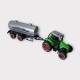 Çek Bırak Römorklu Traktör 25Cm - Yeşil Su Tankı (Lisinya) Çek Bırak Römorklu Traktör 25Cm - Yeşil Su Tankı (Lisinya)